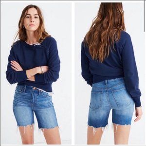 Madewell High-Rise Mid-Length Shorts (NWT)